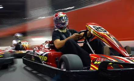 $44 for a Racing Package with Four Races and Two Yearly Licenses at K1 Speed (Up to $91.96 Value) - Primary Image