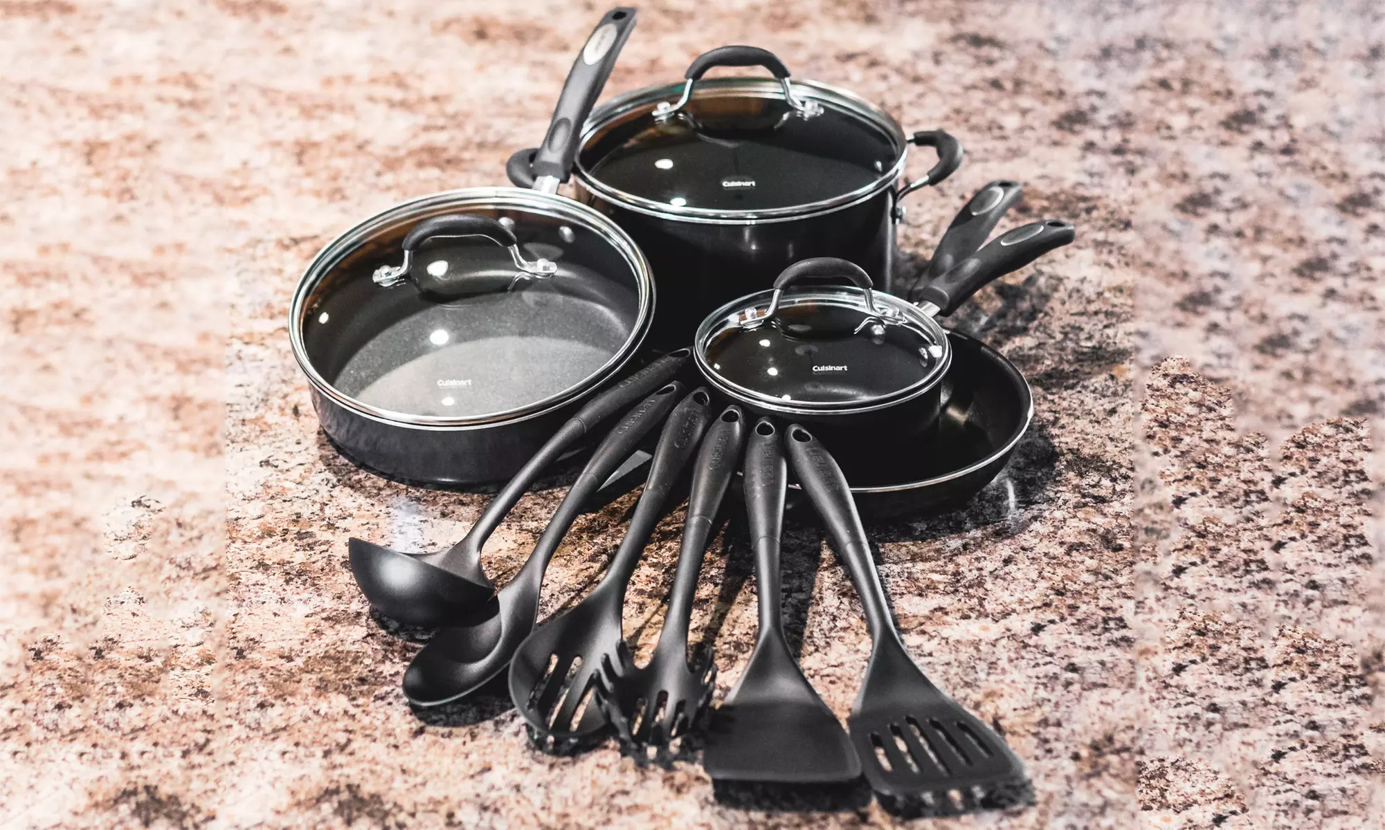 Cuisinart 15-Piece Ceramic-Coated Cookware Set - Second Medium