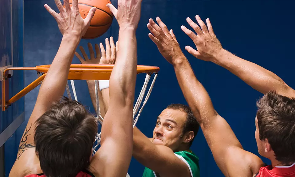 A Men's-Basketball Fall-League Membership for 1 or Up to 12 with Jerseys from ABL Sports League (Up to 41% Off) - Primary Image