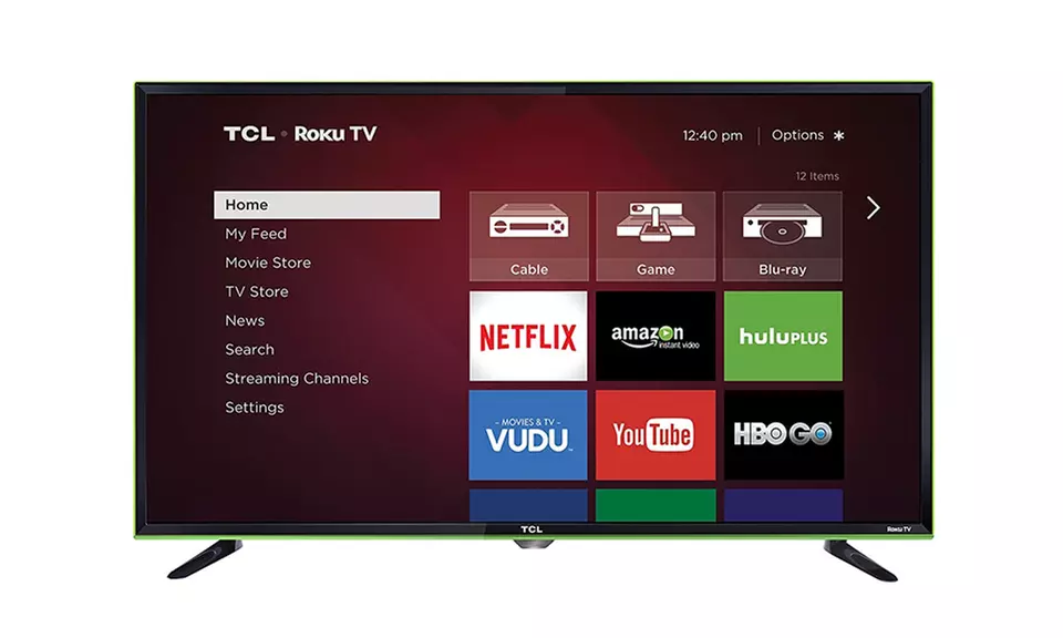 TCL 32" or 40" Roku Smart LED TV (2016 Model) (Refurbished) - Second Medium