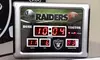 NFL Scoreboard Desktop Alarm Clock. Multiple Teams Available. Free Returns.