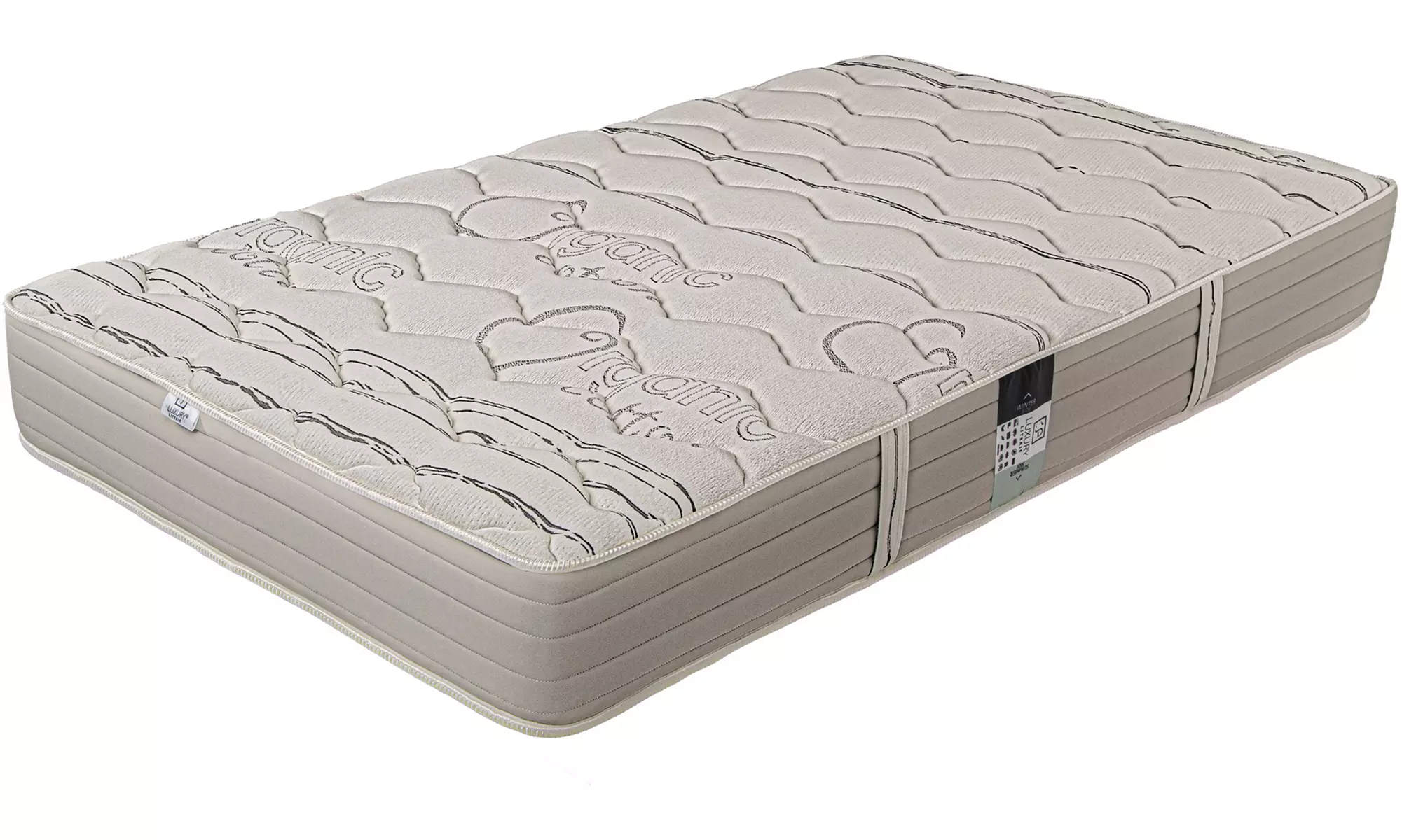 Matelas 24 cm ''ORGANIC Cotton'' de Luxury Literie