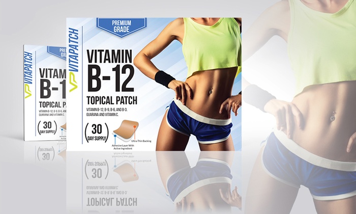 VitaPatch Vitamin B-12 and Guarana Slimming Patches (30-Pack) | Groupon