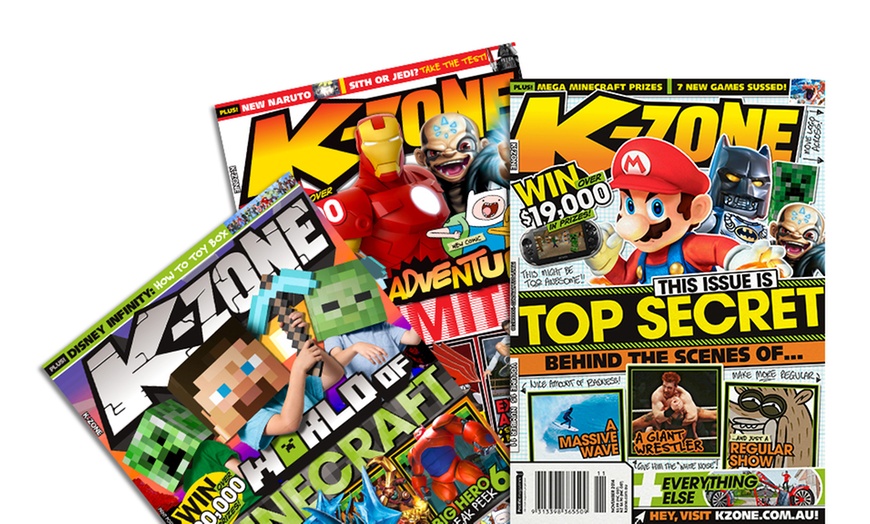 K Zone 1 Year Subscription Groupon