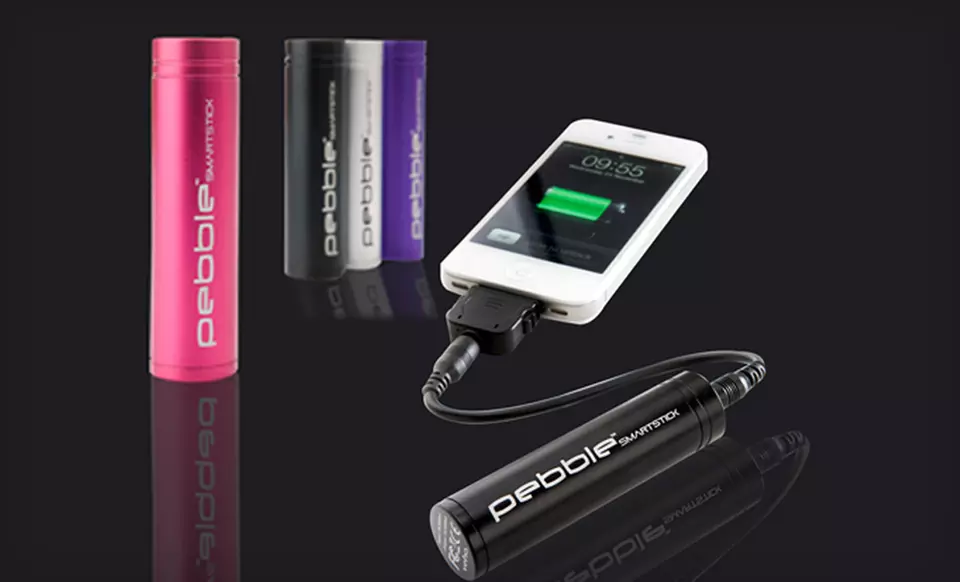 $19 for a Veho Pebble Smartstick Battery Charger ($44.95 List Price). Four Colors Available. Free Shipping and Returns. - Primary Image