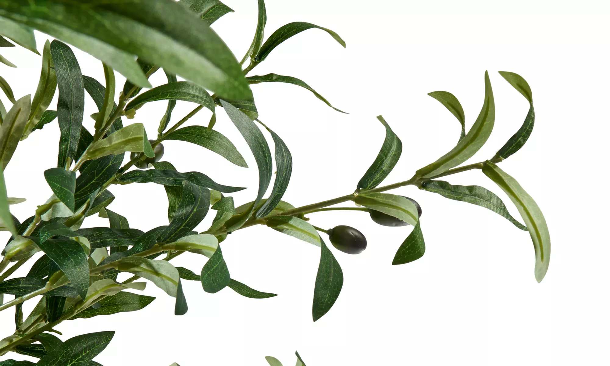 Olivo artificial decorativo de 100, 145 o 175 cm con maceta base