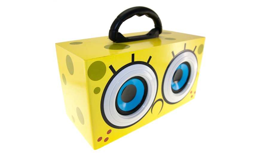 Image 3: Hello Kitty/Spongebob Speaker