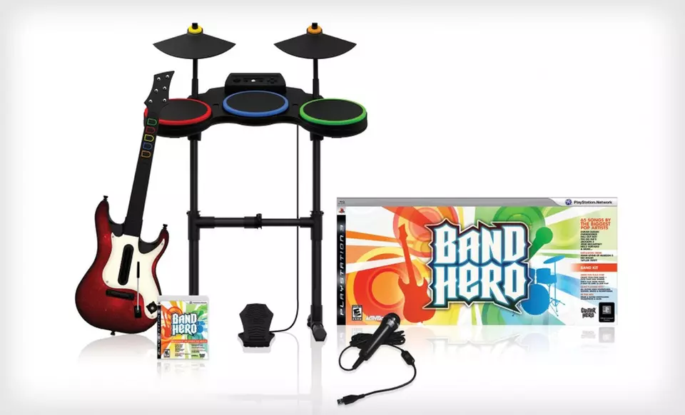 $69 for "Band Hero" Taylor Swift PS3 Bundle with Guitar, Mic, and Drums ($159.99 List Price). Free Shipping and Returns. - Primary Image