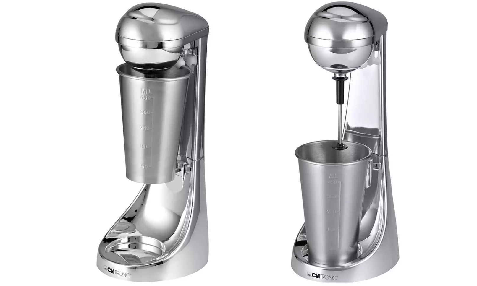 Schiumalatte da bar Clatronic da 450 ml e 65 W, con spedizione gratuita - Primary Image