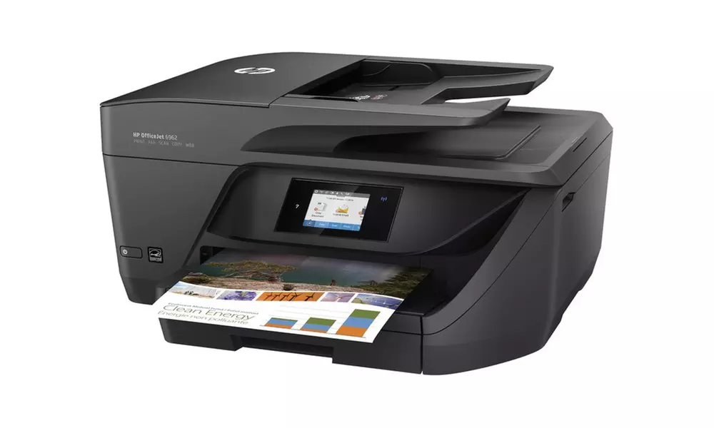 HP OfficeJet Pro 6962 Wireless All-in-One Photo Printer - Primary Image