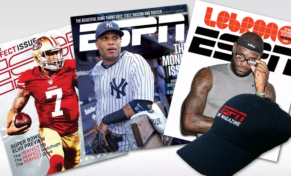 1-Year Subscription to ESPN The Magazine and an ESPN Hat - Primary Image