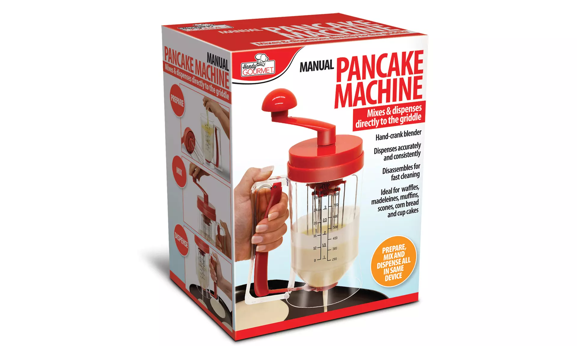 Manual Pancake Machine - Second Medium