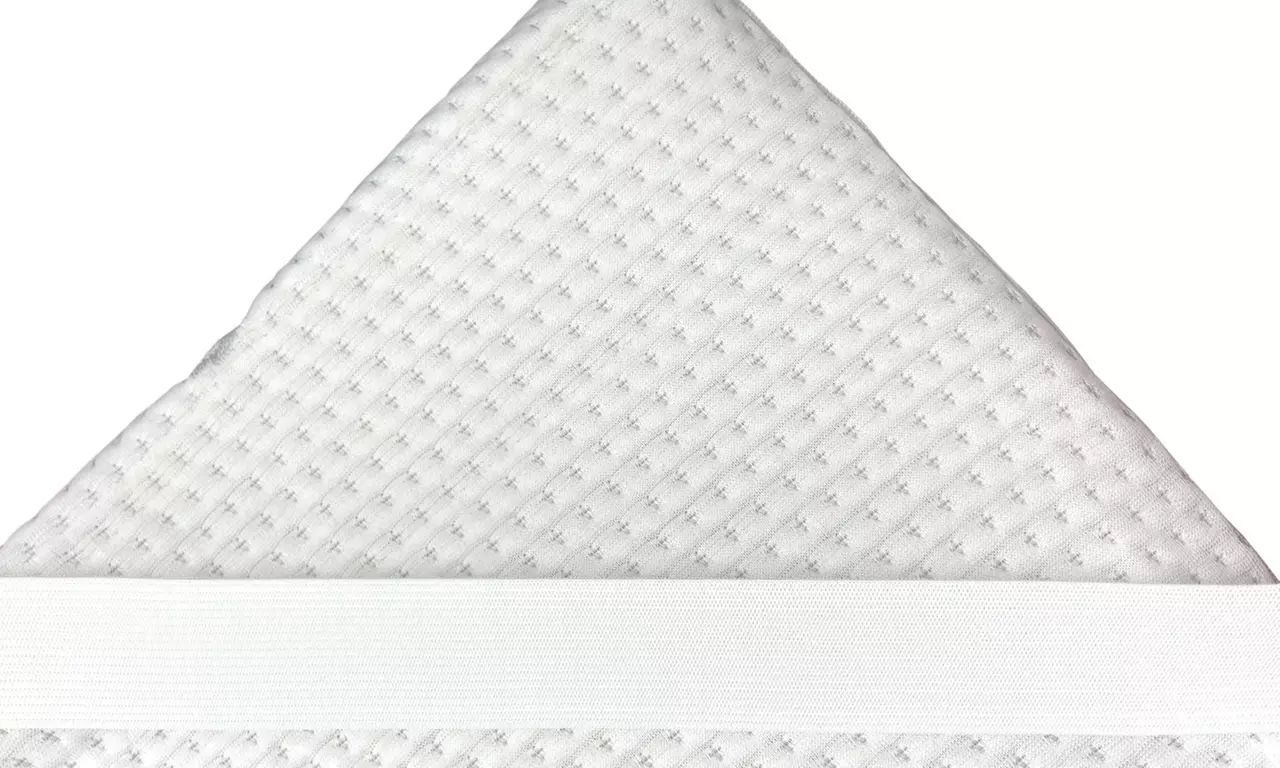 Topper traspirante, antiacaro, ortopedico e anatomico, in memory