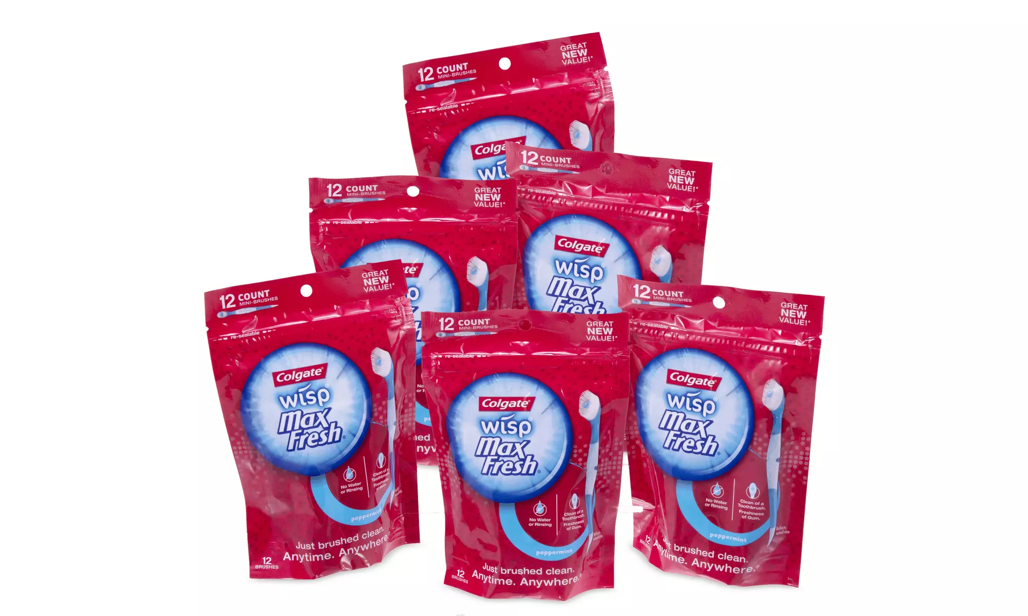 72-Pack of Colgate Wisp Peppermint Mini-Toothbrushes - Second Medium