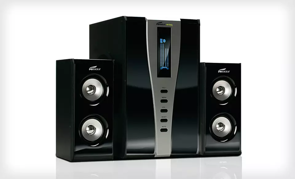 Eagle Tech Multimedia Speakers (Up to 30% Off). Two Options Available. Free Shipping and Free Returns. - Second Medium