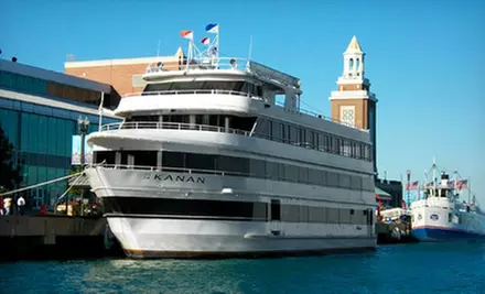 $19 for Monday Or Tuesday Happy-Hour After-Work Cruise for Two on “Kanan Yacht” from On Cruises at Navy Pier ($50 Value) - Primary Image