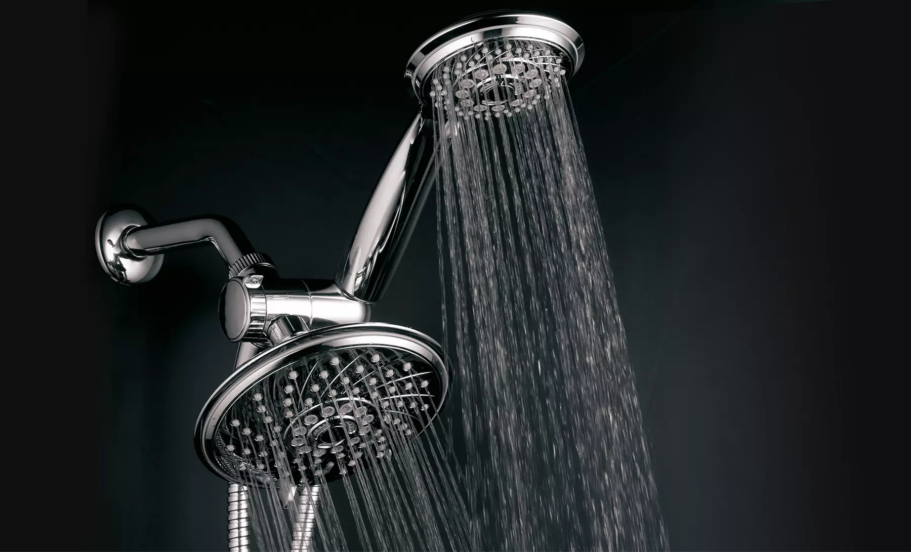 HotelSpa Ultra-Luxury 30-Setting 3-Way Spiral Rainfall Combo. Free Returns. - Primary Image