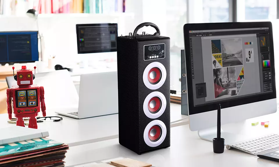 Haut-parleur karaoke 2.1 FR - Primary Image