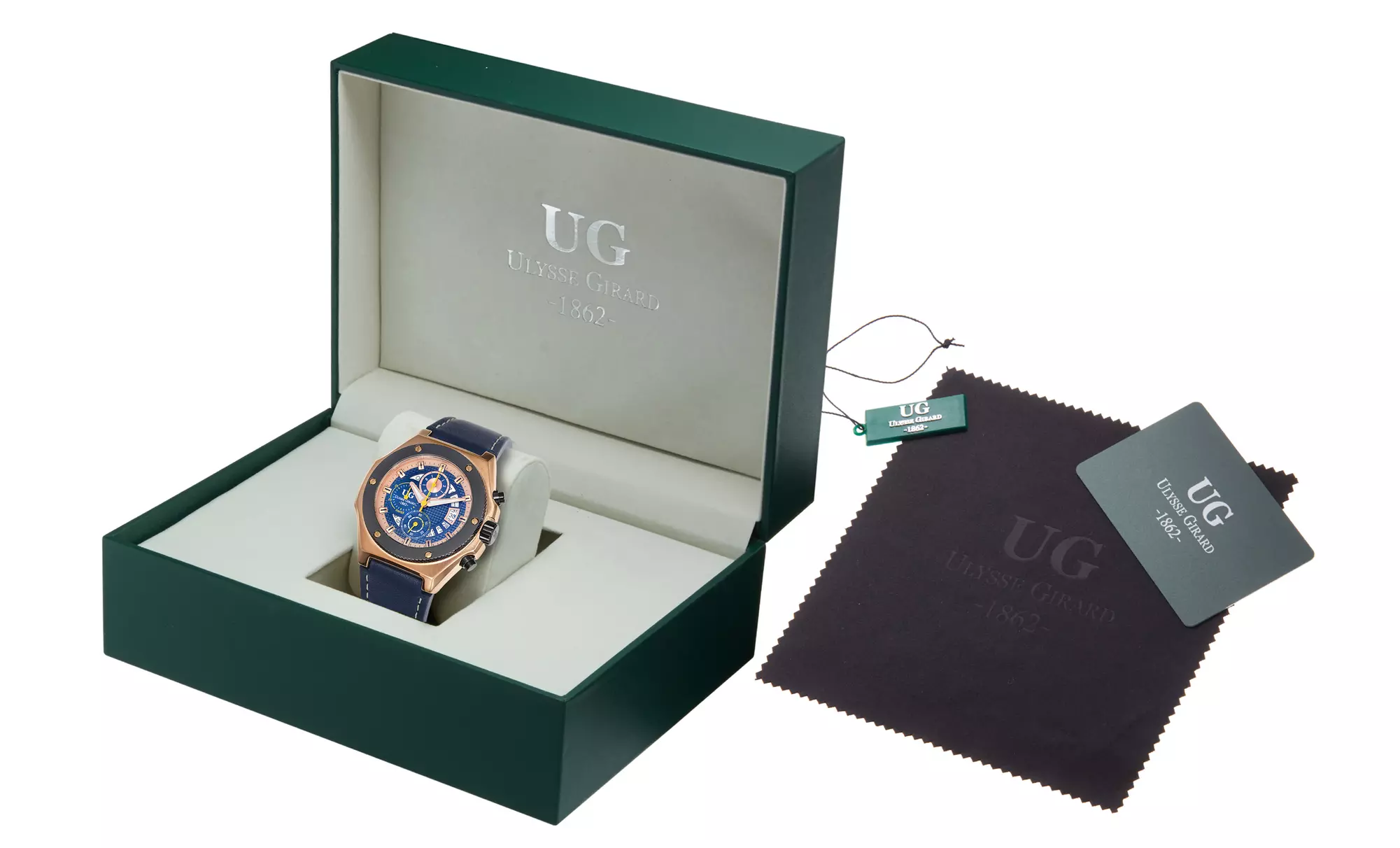 Ulysse Girard Dionne Men's Swiss Chronograph Watch - Image 7