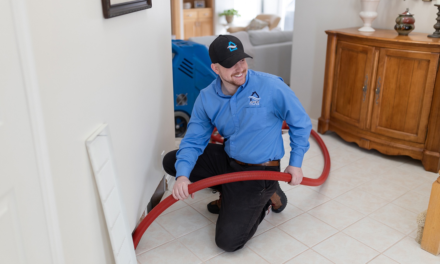 Air Duct Cleaning with Dryer Vent & Tune-Up for Better Airflow