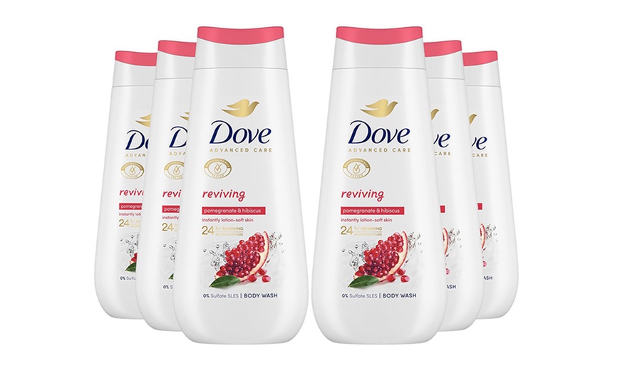 Image 3: Six Packs of Dove Advanced Care Bodywash 24-Hour Collections 225ml