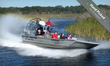 One-Hour Airboat Nature Tour for One or Two from Boggy Creek Airboat Rides (Up to 52% Off) - Primary Image