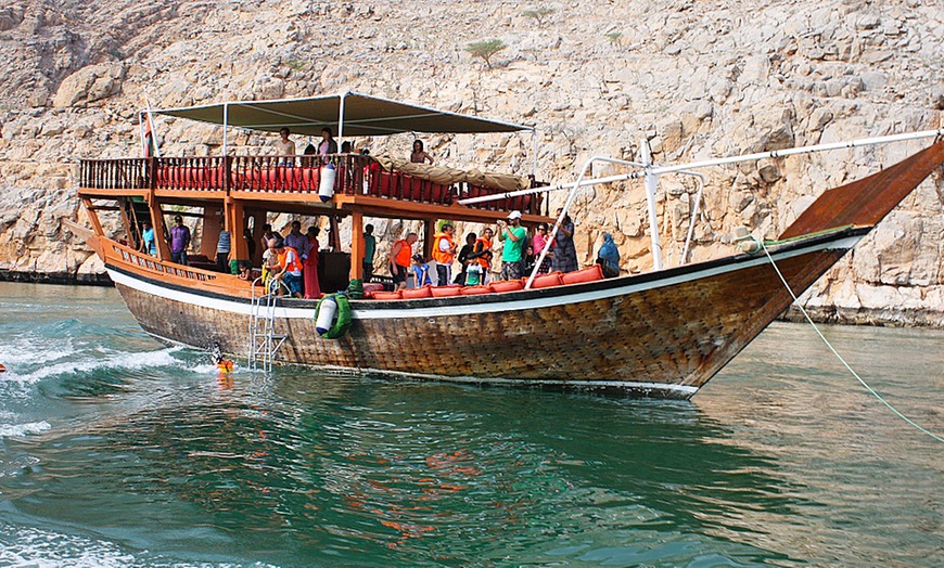 Dibba Dhow Cruise With Activities at Al Mariah Travel | Groupon Getaways