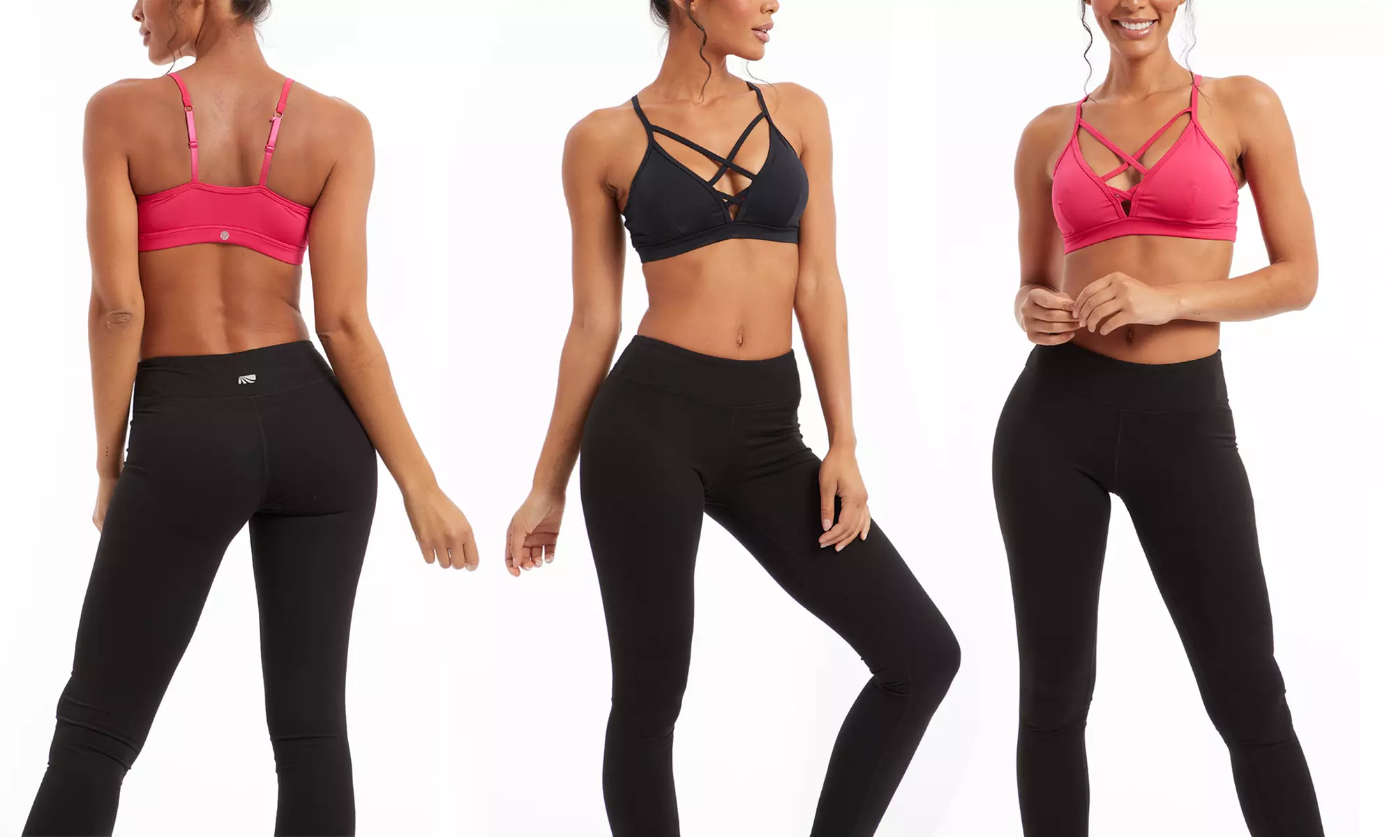 Bally Total Fitness Women's Strappy Front Bra - Primary Image