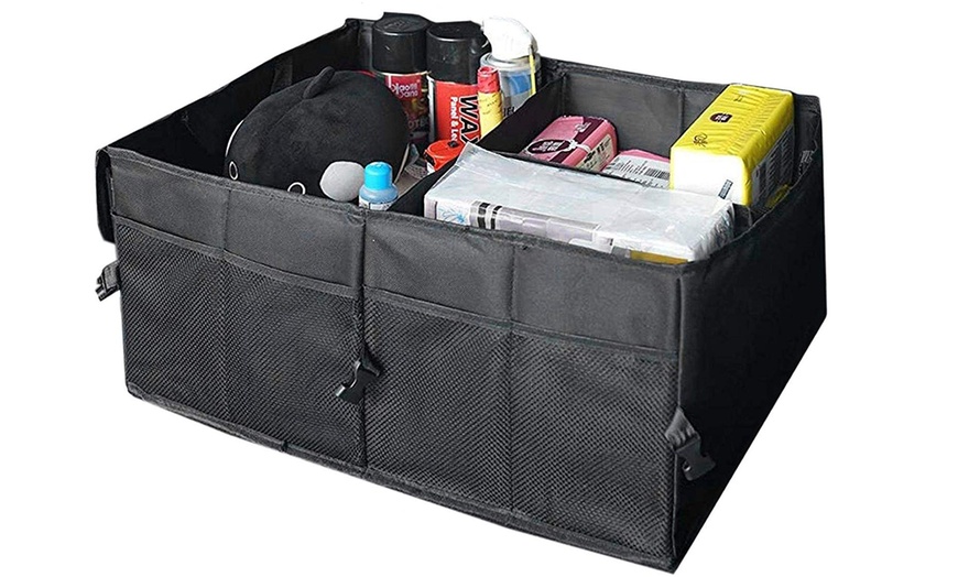 Image 5: Foldable Car Boot Organiser