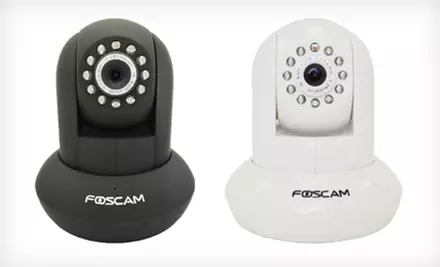 Foscam Wireless/Wired Pan-and-Tilt IP/Network Camera with Optional 9 dBi Antenna (Up to 56% Off) - Primary Image