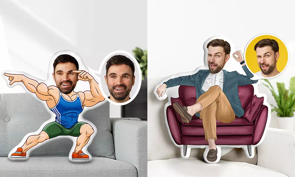 3D-Menschen- oder Tierkissen