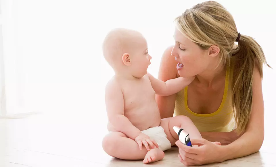 Prime Ear & Forehead Thermometer with Food and Bottle Readings - Second Medium