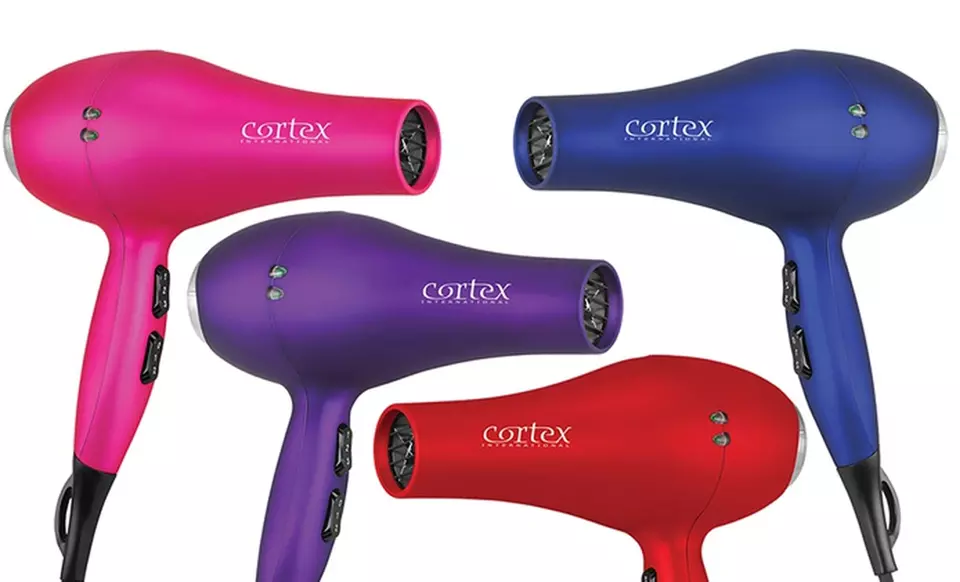 Cortex Platinum Black Series Blow-Dryer with 2 Nozzles. Multiple Colors Available. Free Returns. - Primary Image