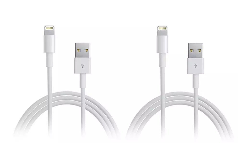 Apple 3.3ft. Lightning to USB Cable (1-, 2-, or 3-Pack) - Primary Image