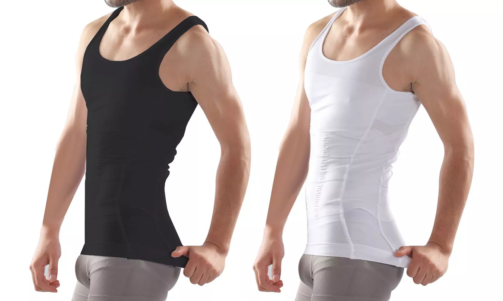 Men’s Compression and Body-Support Undershirt - Primary Image
