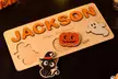 Personalisierbares Namens-Puzzle im Halloween-Design von Justyling (83% sparen) - Second Medium
