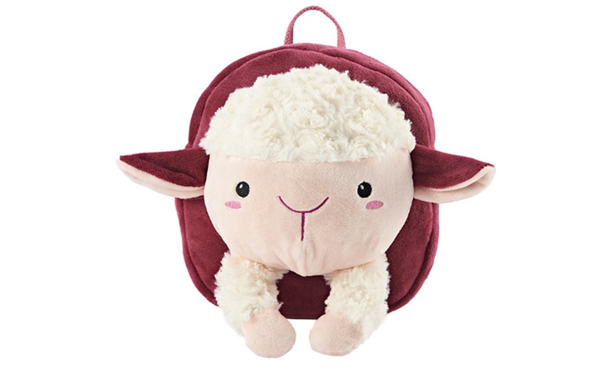 Image 13: Animal-Themed Backpack with Detachable Tether