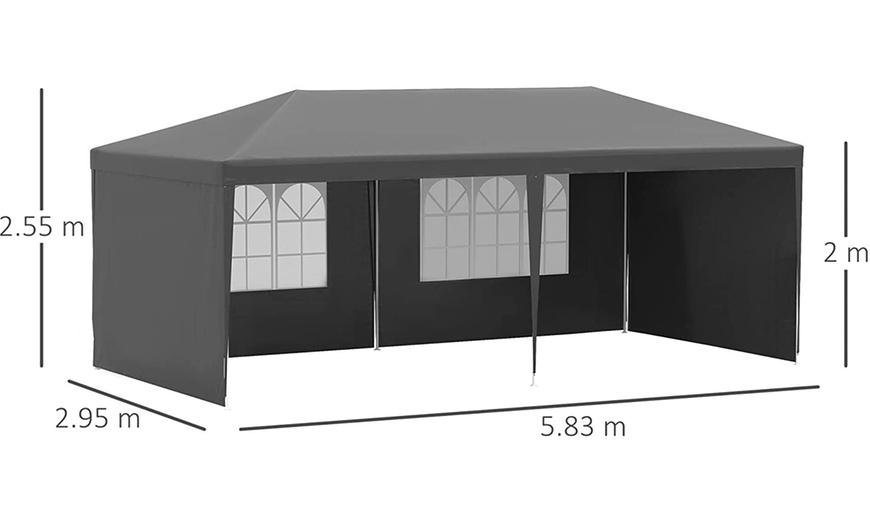 Image 18: Outsunny Party Gazebo