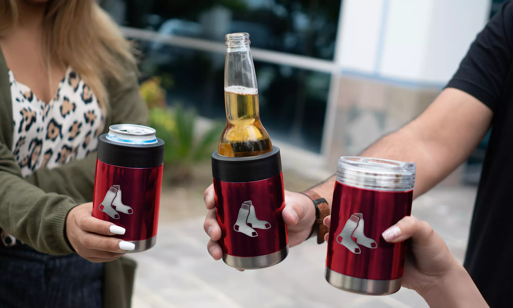 Duckhouse Sports MLB 12 Oz. Dual-Use Stainless Steel Hydro Can with Lid - Primary Image