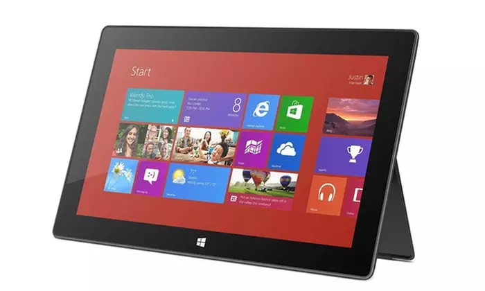 Microsoft Surface Pro 128GB 10.6" Tablet with Windows 8 Pro (Manufacturer Refurbished) - Primary Image