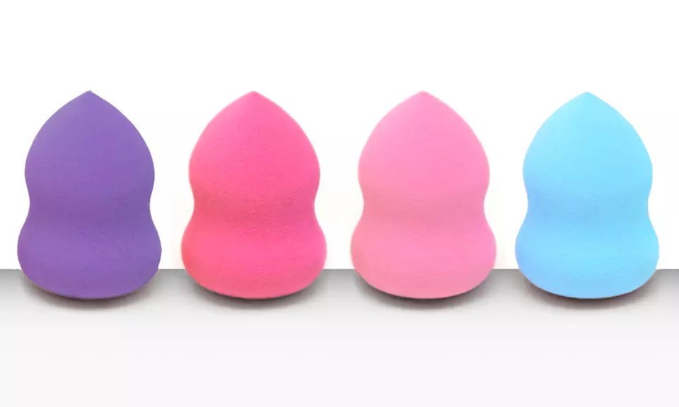 Makeup Sponge Applicator with Collagen (4-Pack) - Primary Image