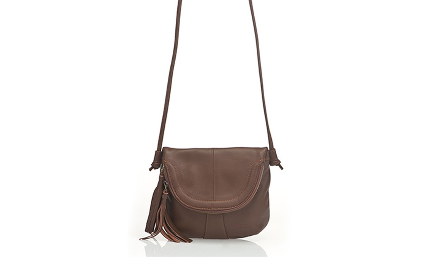 Image 9: Le Sac Italian Leather Shoulder Bag 