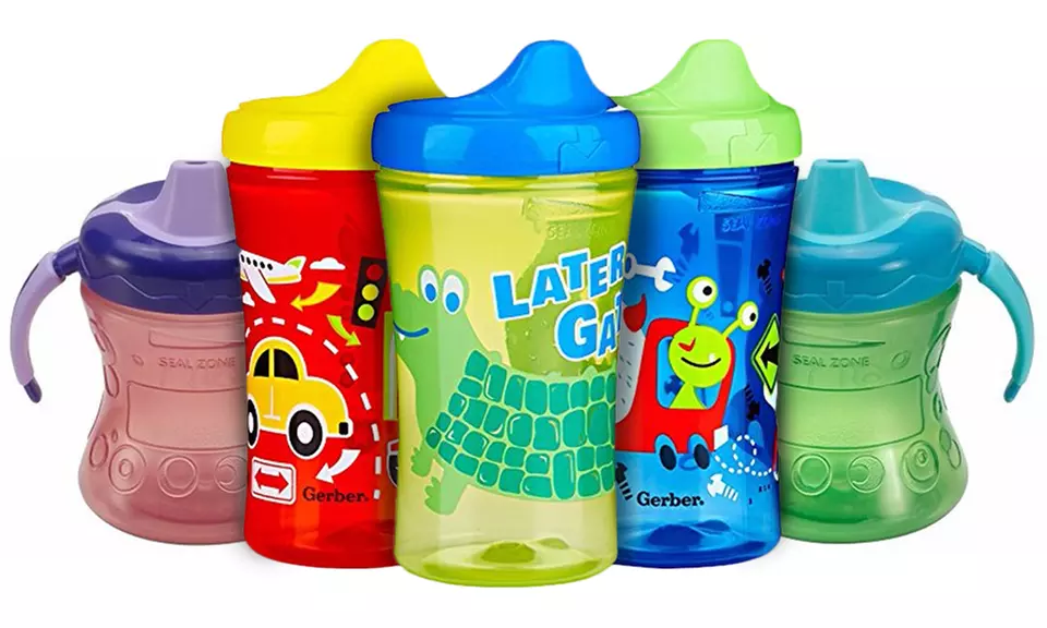 Gerber Graduates Sippy and Trainer Cups (4-Pack) - Primary Image