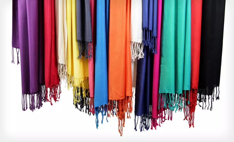 $24.99 for Three In-Things Pashmina Scarves ($120 List Price). Multiple Colors Available. Free Shipping and Returns. - Primary Image