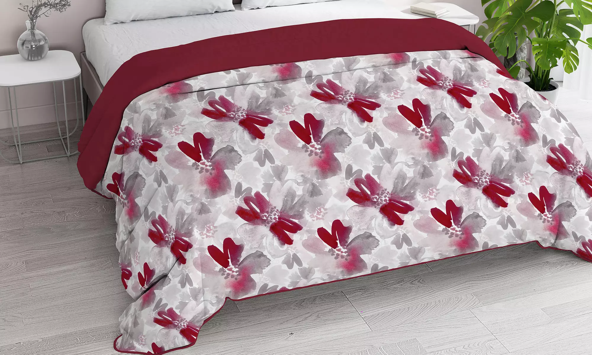 Couette d'hiver 300 g avec motifs