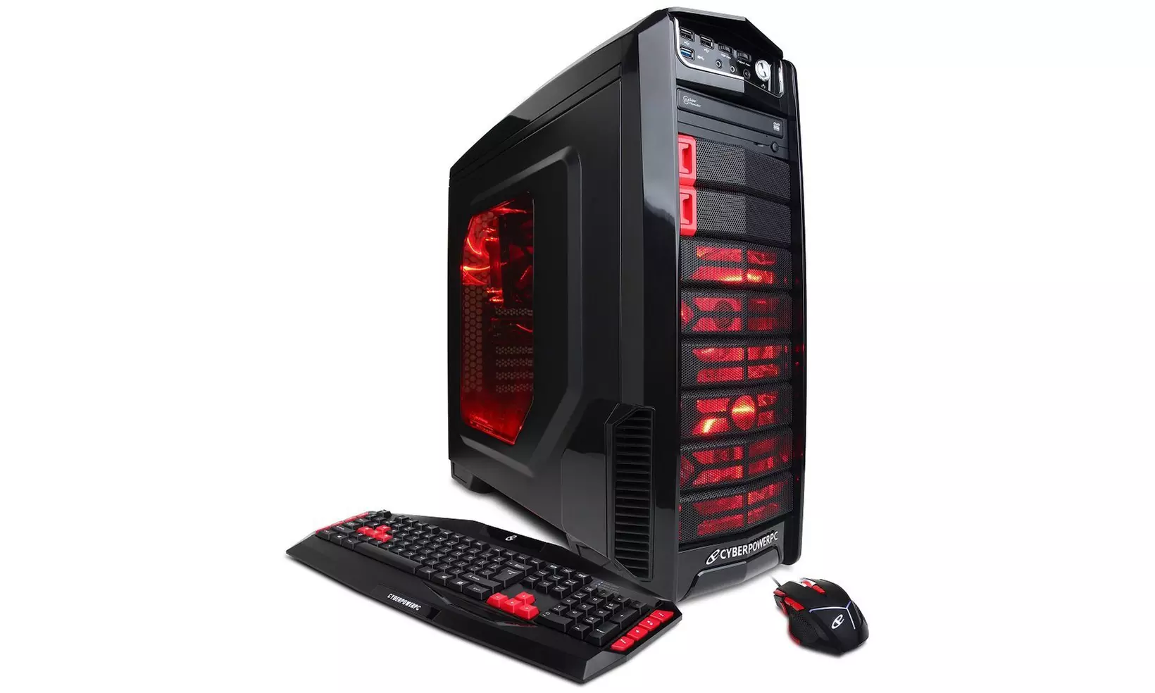 CyberPowerPC Gaming Computers with Gaming Mouse and Keyboard - Second Medium