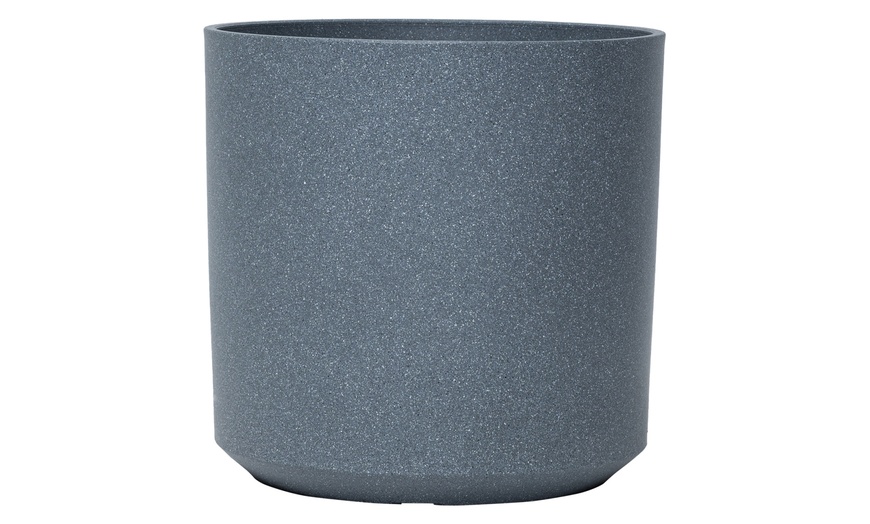 Image 2: Up to Three Grey Cylinder Planters – Various Sizes