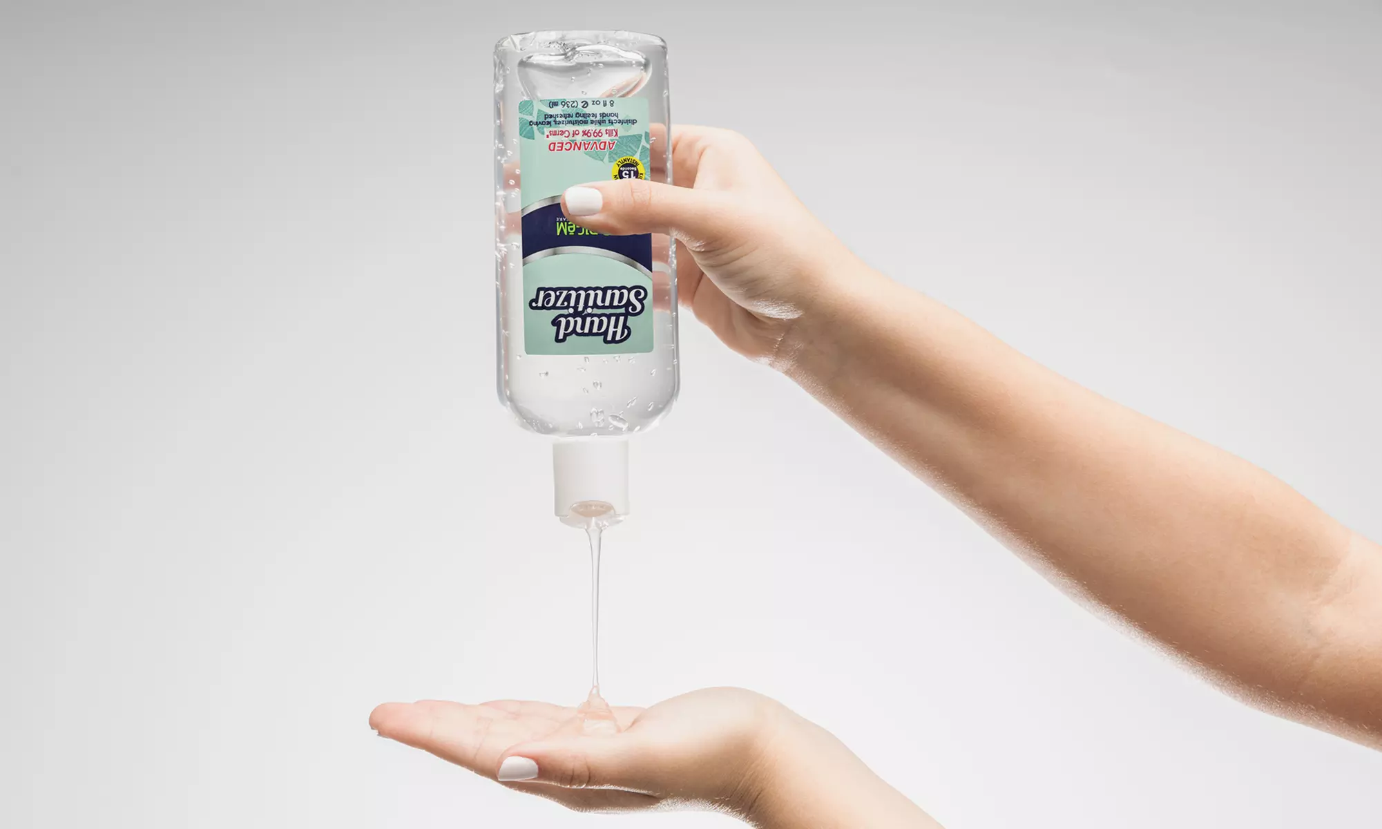 Hand Sanitizer Moisturizer with 70% Ethyl Alcohol (240mL) - Primary Image