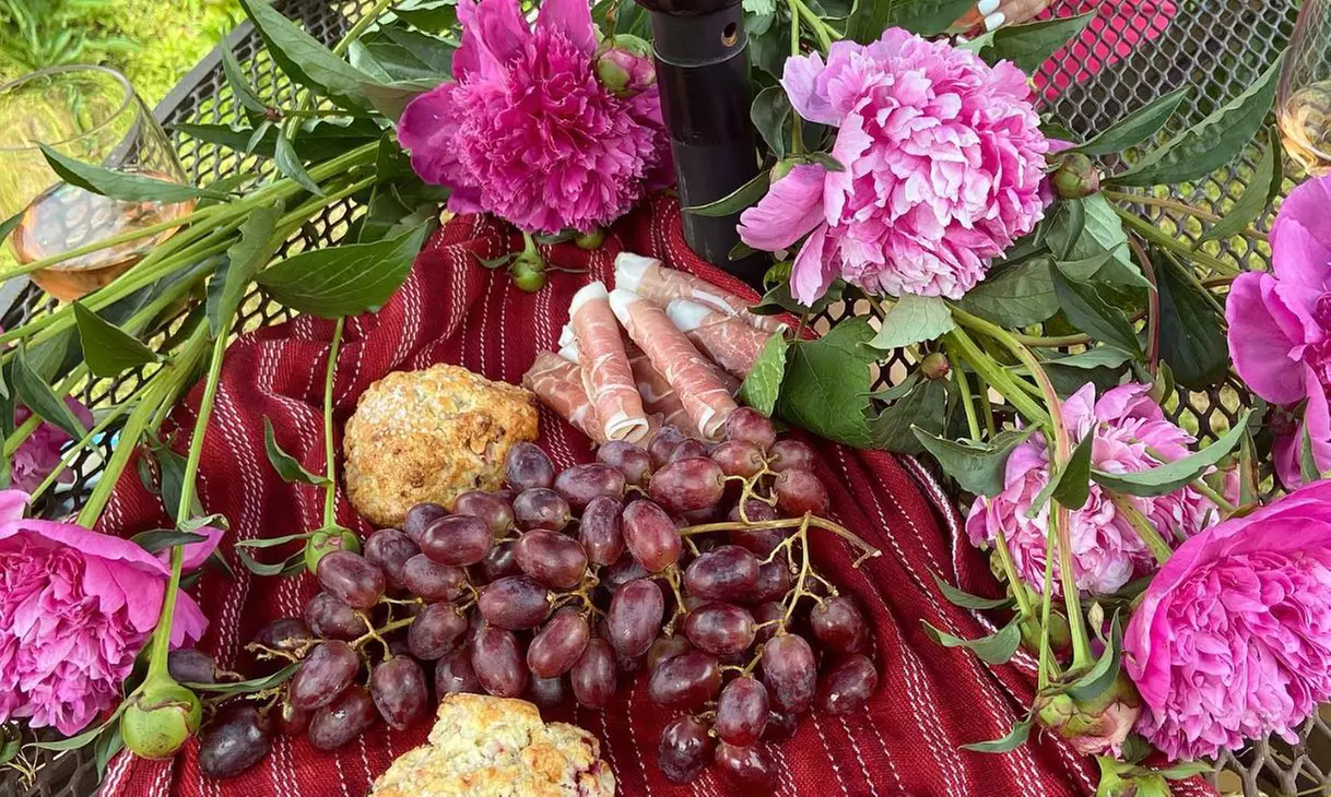 Peony Farm Visit + 5 Stem Bouquet for 1 Vehicle by St. John Peony Farm (Up to 22% Off) - Second Medium