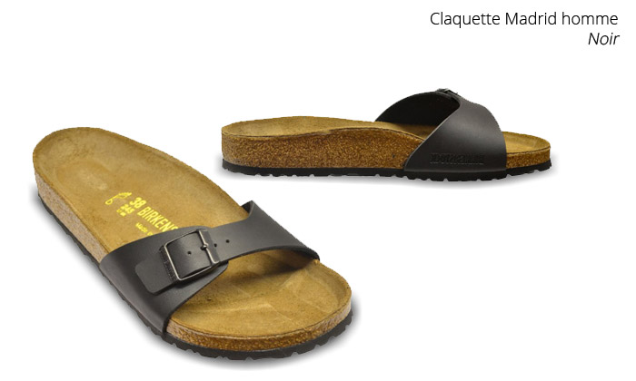 Claquette cuir homme online birkenstock